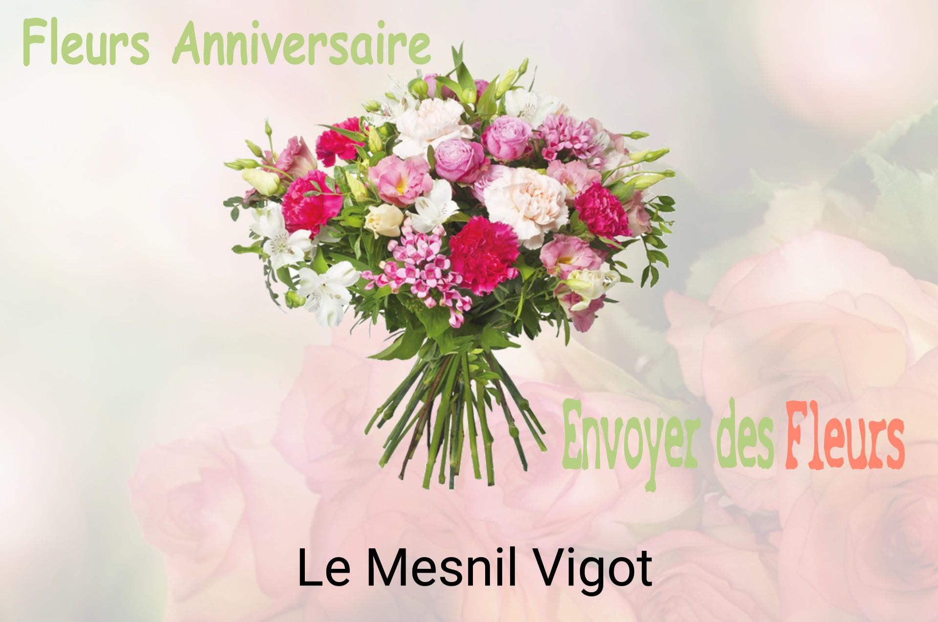 Bouquet de fleurs d’anniversaire livré à Le Mesnil-Vigot