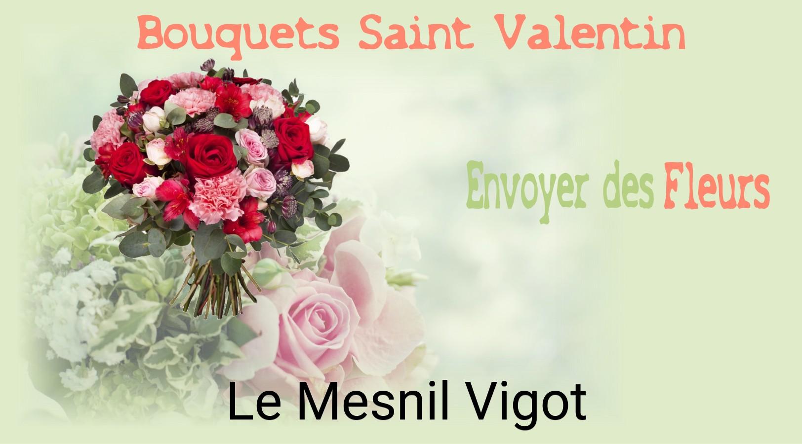 Roses de Saint-Valentin livrées à Le Mesnil-Vigot
